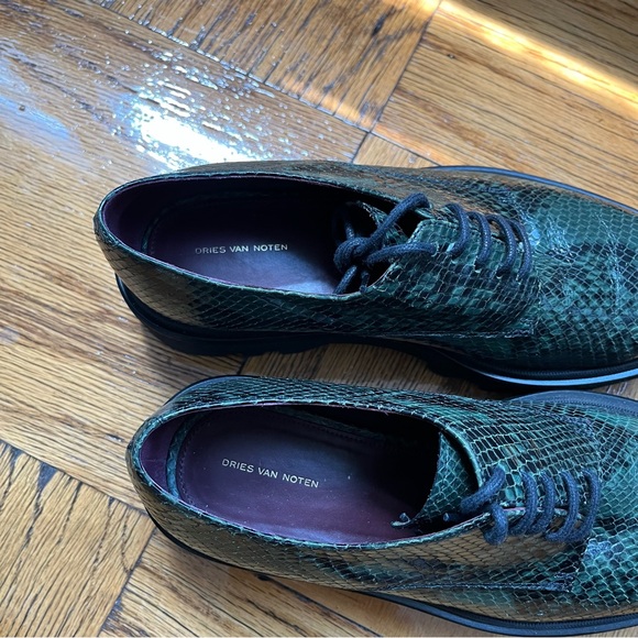 Dries Van Noten leather shoes - Picture 6 of 10